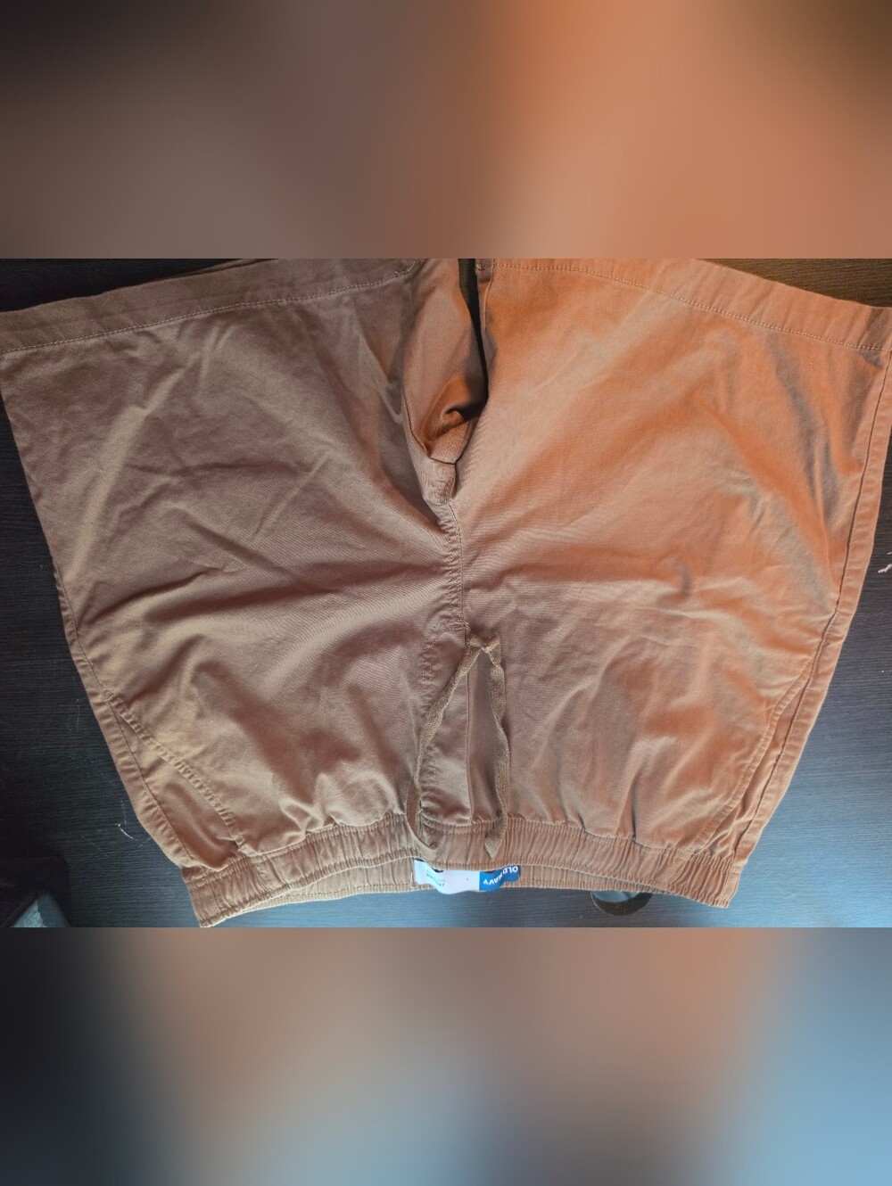 Old Navy Men's Brown Elastic-Waist Shorts